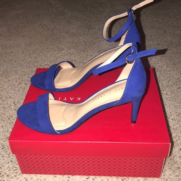 Kelly & Katie Shoes - Blue heels / sandals